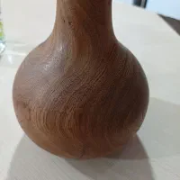 ست گلدان جاعودی جاشمعی وزیره تنه درخت چوب گردو|صنایع دستی و سایر لوازم تزئینی|ایذه, |دیوار