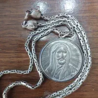 زنجیر و پلاک شمایل دو رو|جواهرات|شیراز, انجیر|دیوار