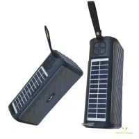 اسپیکر بلوتوثی قابل حمل مدل LP V59 شارژ خورشیدی