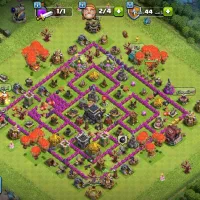 اکانت کلش آف کلش تان 9