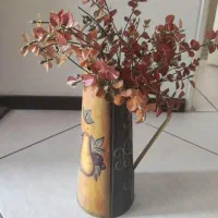 دوعدد گلدان همراه گلها|گل مصنوعی|تهران, خواجه نصیر طوسی|دیوار