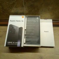 redmi note 14 در حد نو مشکی 256 رام 8