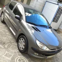 پژو ۲۰۶ مدل ۸۴ شاسی سالم استثنایی