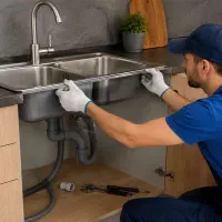 نصب و تعمیر شیرآلات و روشویی/ نصب سینک ظرفشویی