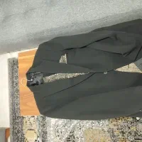 کت و شلوار مجلسی اسپرت رنگ مشکی کراوات دورو شیک.