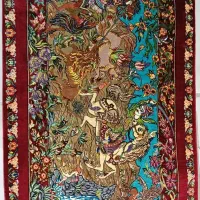 فرش دستبافت تمام ابریشم