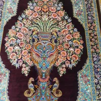 تابلو فرش ابریشم