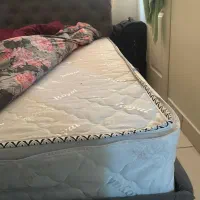 تخت دو نفره به همراه تشک رویال فروش تا فردا صبح|تخت و سرویس خواب|تهران, سبلان (لشگر)|دیوار