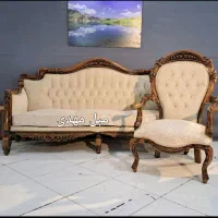 مبل سلطنتی کلاسیک استیل رزیتا MT99|مبلمان خانگی و میز عسلی|تهران, شهید رجایی|دیوار