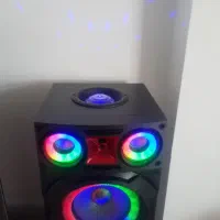 دو تکه اسپیکر مکسیدرABmxDJ۳۱۰۲ رم بلوتوث ومیکروفن|سیستم صوتی خانگی|اصفهان, بهارستان|دیوار