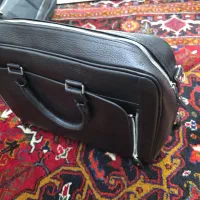 کیف چرم مردانه مشکی|کیف، کفش، کمربند|ری, جوانمرد قصاب|دیوار