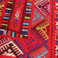 رنگ قرمز خوشرنگ زی پرکار دست دو