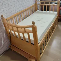تخت نوزاد چوب نراد اصل