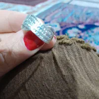 انگشترنقره ۹۲۵ اصل ...معاوضه دارم