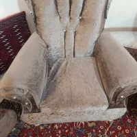 مبلمان هفت نفره و تخت دو نفره