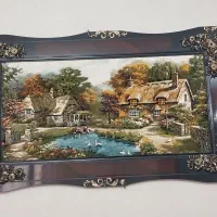 تابلو فرش منظره