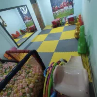 استخرتوپ و میزوصندلی و سرسره و راکر کودک