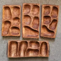 ظروف چوبی دست ساز|ظروف سرو و پذیرایی|تهران, امام زاده عبدالله|دیوار