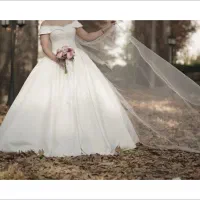 لباس عروس ساتن آمریکایی لباس عقد فرمالیته