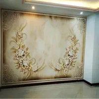 کاغذ دیواری و نقاشی ساختمان