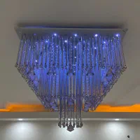 لوستر کریستالی سه حالته|لوستر و چراغ آویز|شیراز, زرهی|دیوار