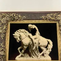 تابلو دستباف دختر مالیاتی