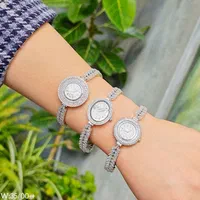 ساعت نقره کارت گارانتی جواهراتی عیار 925کد31/218|بدلیجات|تبریز, |دیوار