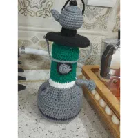 اسکاج و دستگیره آشپزخانه بافتنی