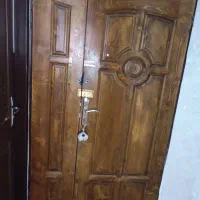 درب چوبی دولنگه