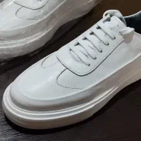 ونس چرم دمپایی اورجینال آدیداس بوت جیر مجلسی کتانی