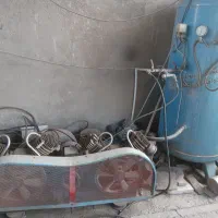 پمپ باد۱۵۰۰لیتری ۴سیلندر۳فاز