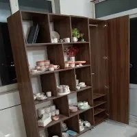 میز ، میز کار ، کمد تک درب ، ویترین یا کتابخانه|جاکفشی، کمد، دراور|قرچک, پویینک|دیوار