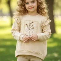 بلوز دخترانه گلدار