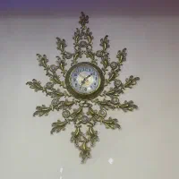 ساعت دیواری برنجی