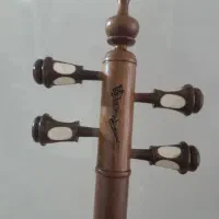 کمانچه کاملا حرفه ای استخوانکاری|سازهای سنتی|شوش, |دیوار