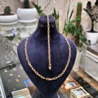 گردنبند و دستبند هرمس بدون اجرت ومالیات فقط ۹ درصد|جواهرات|رشت, فلسطین|دیوار