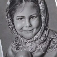 نقاشی سیاه قلم|تابلو، نقاشی، عکس|بجنورد, |دیوار