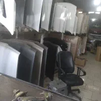 سپر و جلو پنجره  رنگ شده کوره ای
