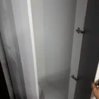 کمد شیشه ایی و همراه با کمد لباس|بوفه، ویترین، کنسول|آستانه اشرفیه, |دیوار