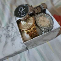 ساعت اصل نو سه عدد معاوضه با گوشی یا نقدا|ساعت|بم, |دیوار