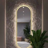 آینه قدی پشت نور بکلایت سندبلاست