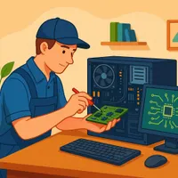 نصب ویندوز و خدمات کامپیوتر در محل