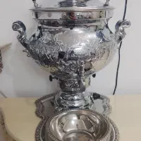 سماور با کاسه وسینی