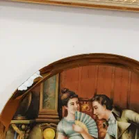 تابلو بشقاب.تابلو فرش. شمعدان هرمی .شمعدان سه تایی|تابلو، نقاشی، عکس|مشهد, خواجه ربیع|دیوار