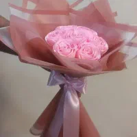 دسته گل ربانی باکس گل  باکس هدیه