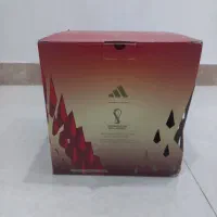 توپ فوتبال جام جهانی 2022 به همراه باکس اورجینال|ورزشهای توپی|قائمشهر, |دیوار