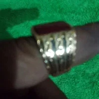 تعدادی انگشتر نقره و تیتانیم وسکه موجود