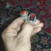 جفت انگشتر یاقوت سیلان شجر