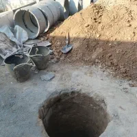 حفره چاه فاضلاب چاه کن وتخریب