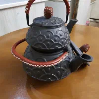 کتری و قوری چدن|قوری، کتری، قهوه‌ساز دستی|تهران, شادمان|دیوار